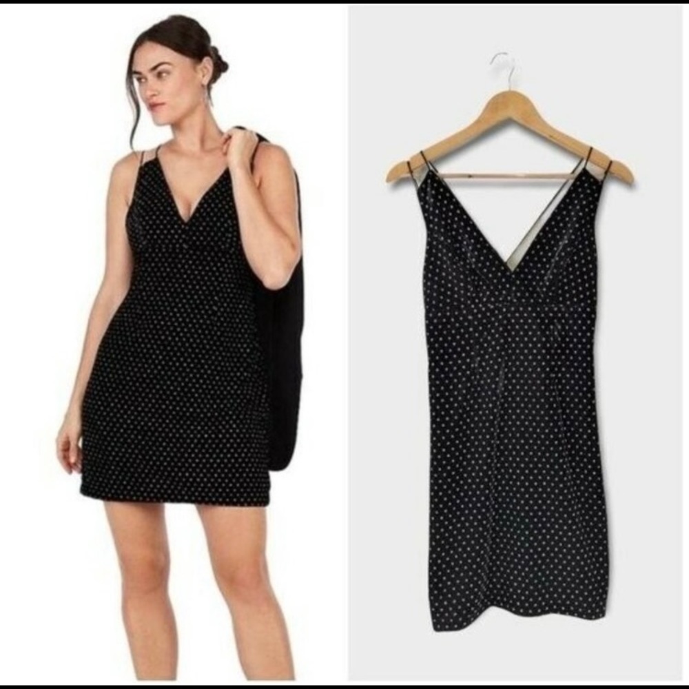 *EXPRESS* Black mini cocktail dress